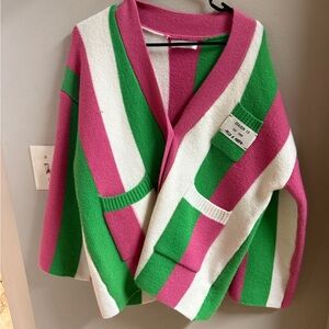 Colorful Striped Women's Sweater